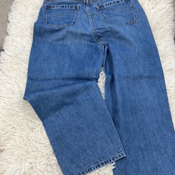 New blanknyc the Baxter ribcage straight leg no shadow medium wash jeans - Picture 8 of 8